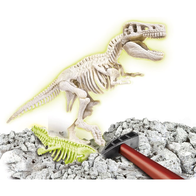 Galileo - Ausgrabungsset T-Rex fluoreszierend - Clementoni