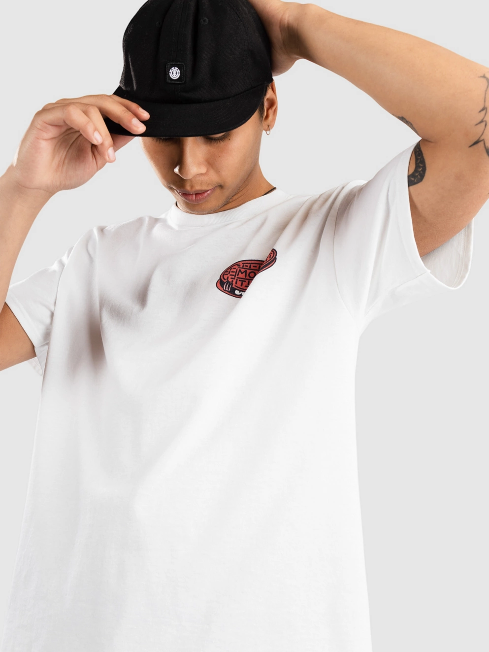 Monet Skateboards Street Rat T-Shirt white