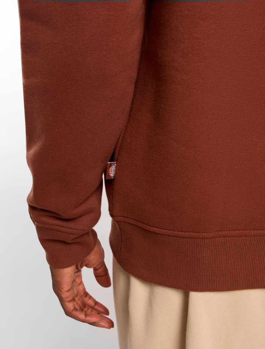 Dickies Oakport Quarter Zip Cappuccino