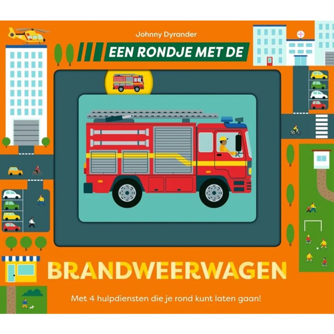Gottmer een rondje met de brandweerwagen