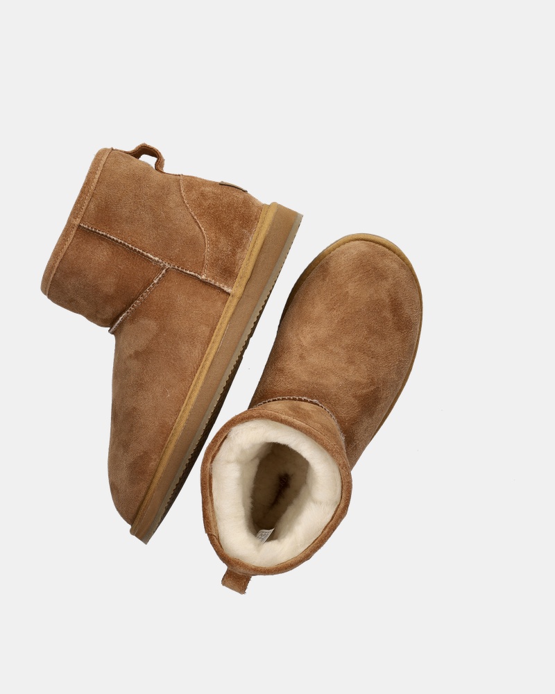 Shepherd Laura Gevoerde boots  - cognac