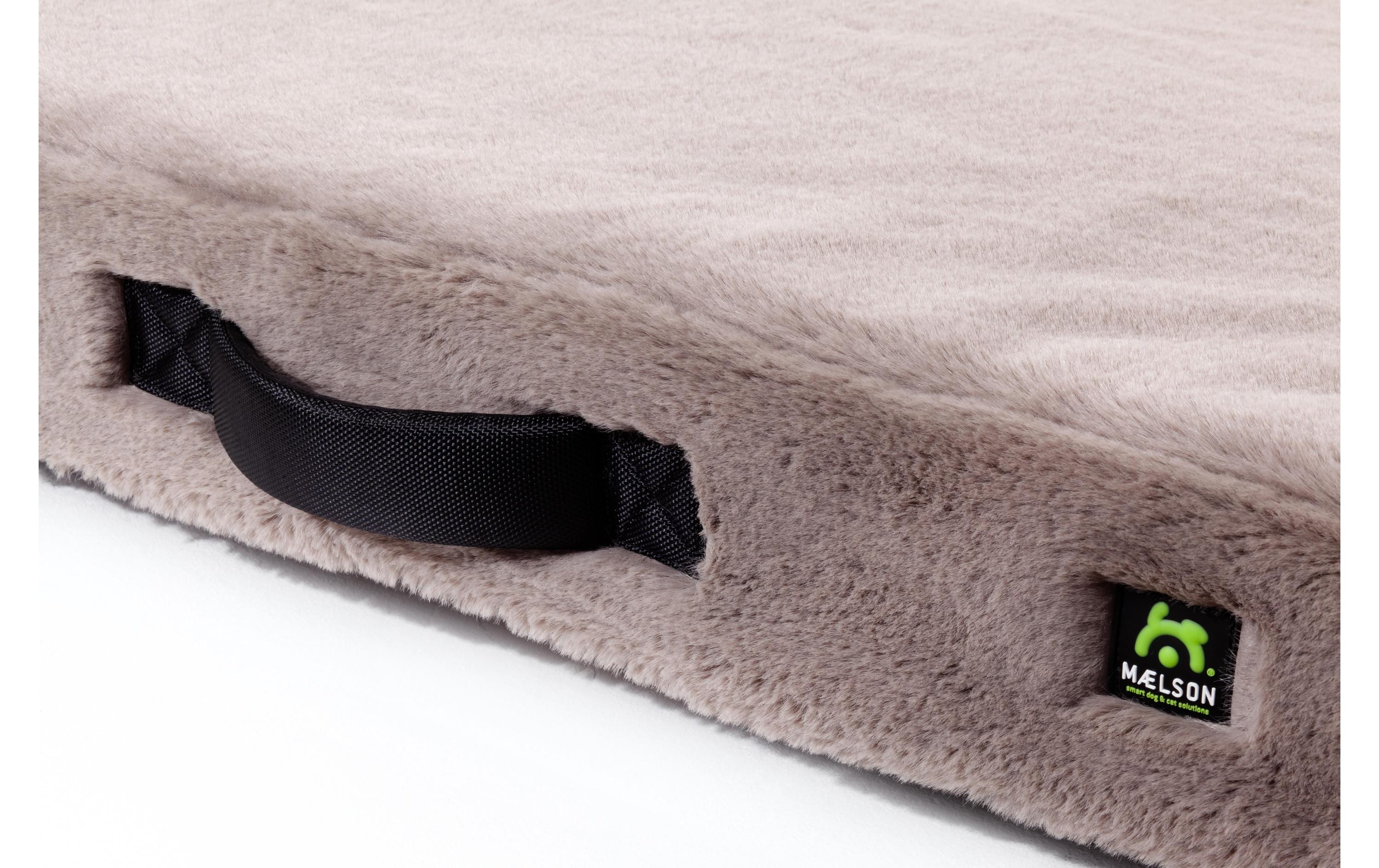 Hunde-Bett MemoFluff 100, beigeOrthopädisches Luxus-Hundebett mit Memory-Schaumstoff