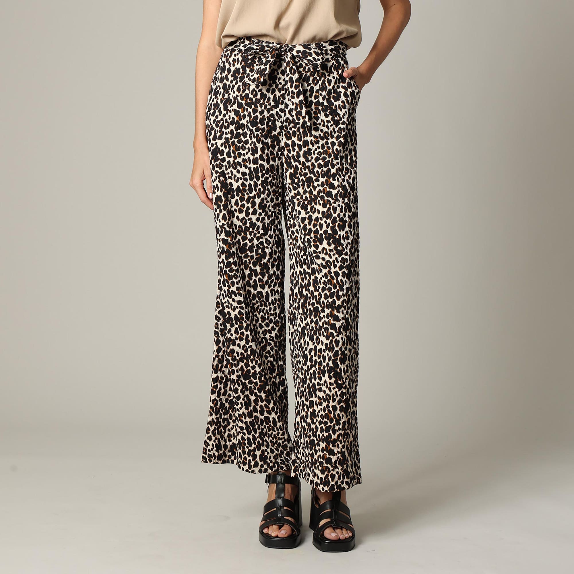 Pantalon Femme beige