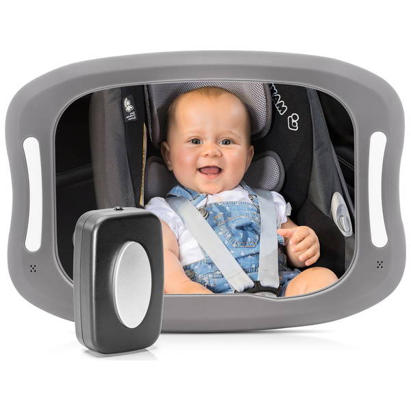 reerreer   LED Auto Sicherheitsspiegel BabyView