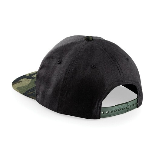 Boné Beechfield Retro Camuflado de Aba Reta (Pacote com 2)