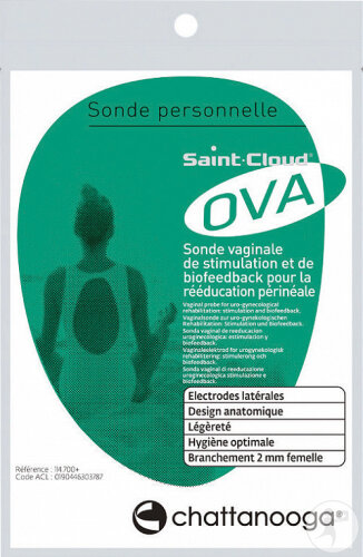 Enovis Sonde Vaginale Saint Cloud Ova Fiches Bananes 2mm 1 Kit