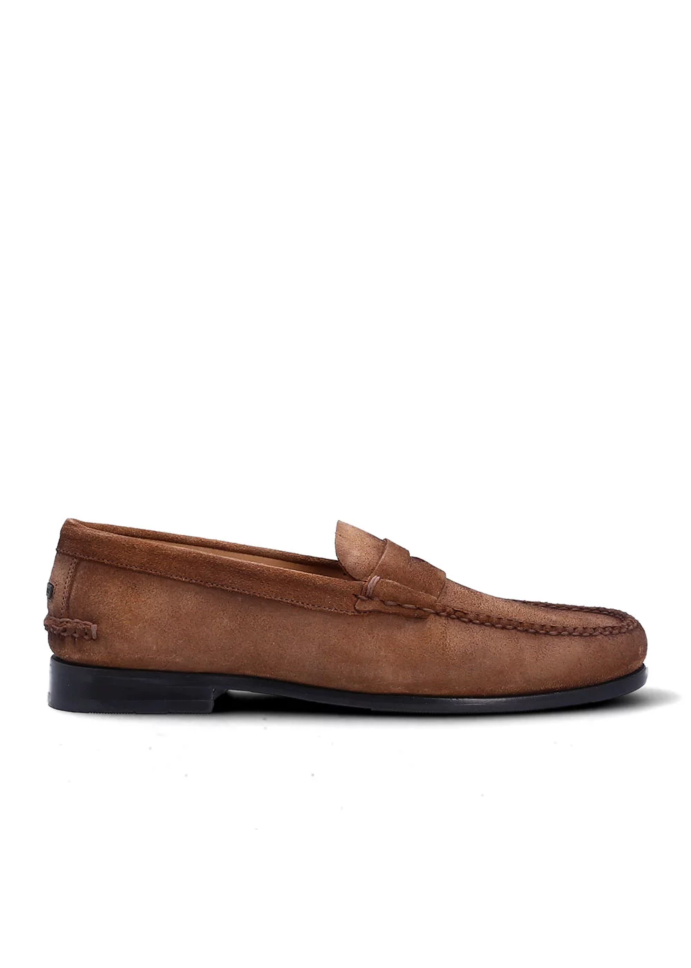 MOCASSIN PENNY MOC II VELOURS MARRON