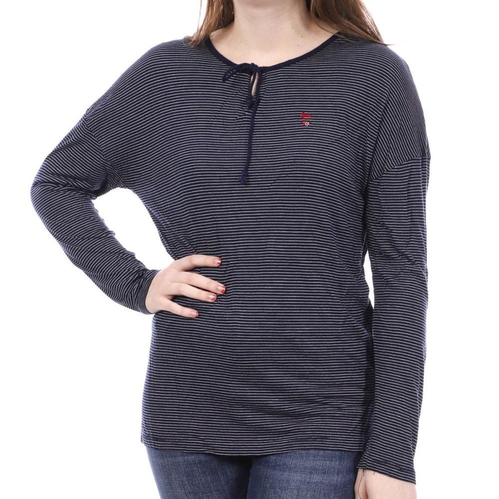 Sun Valley T-shirt Bleu à rayures Femme Sun Valley Amqui