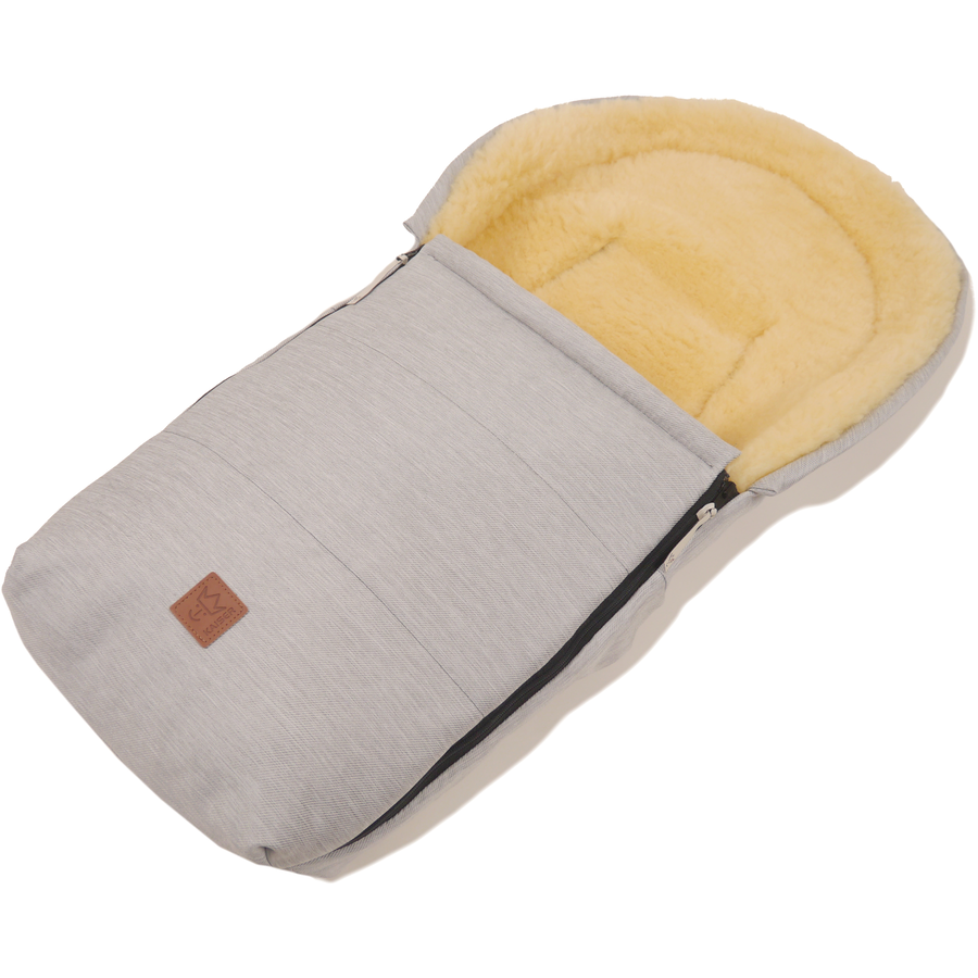KAISER Winterfußsack Emma denim light grey