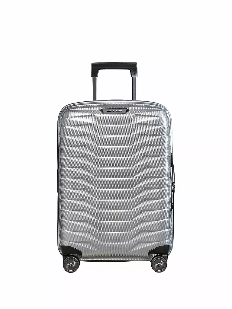 SAMSONITE Trolley Proxis erweiterbar 55cm silver silber