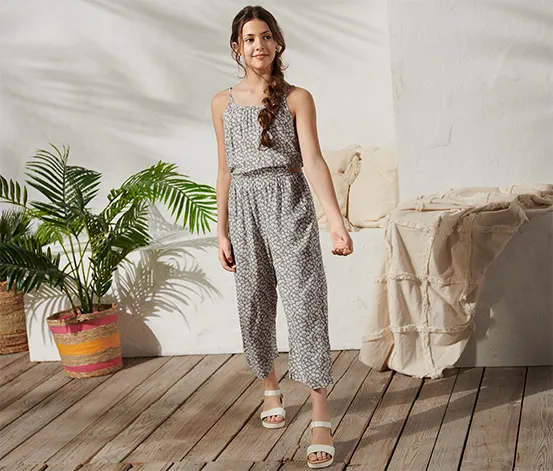 Jumpsuit in 7/8-Länge