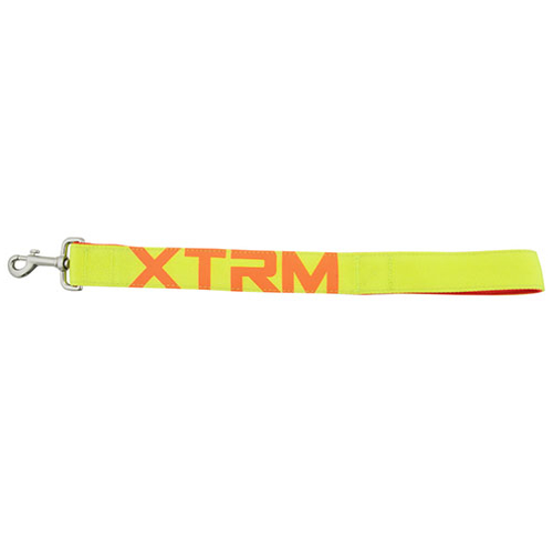 Guia curta para cães X-TRM Neon Flash verde limão