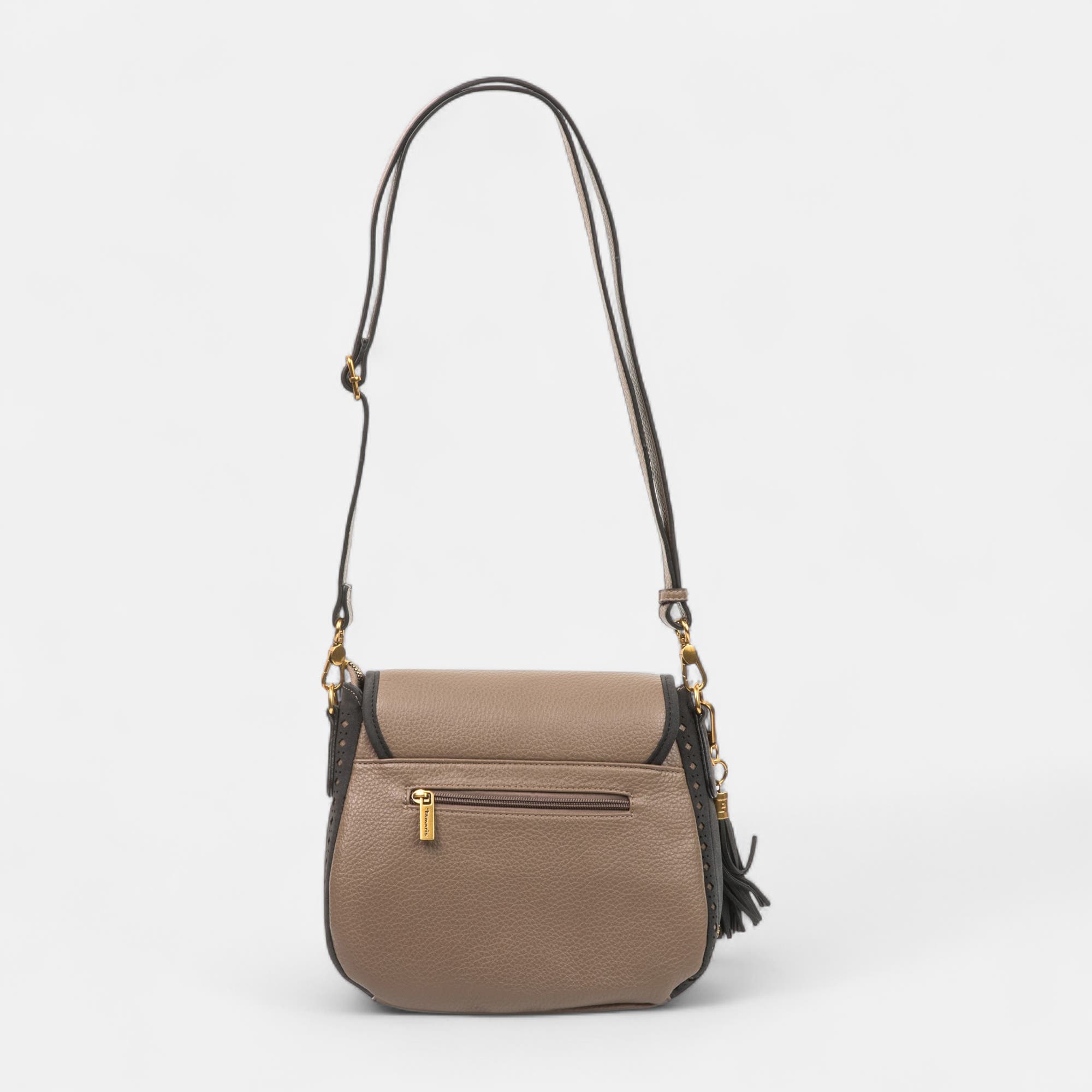 Sac bandoulière taupe