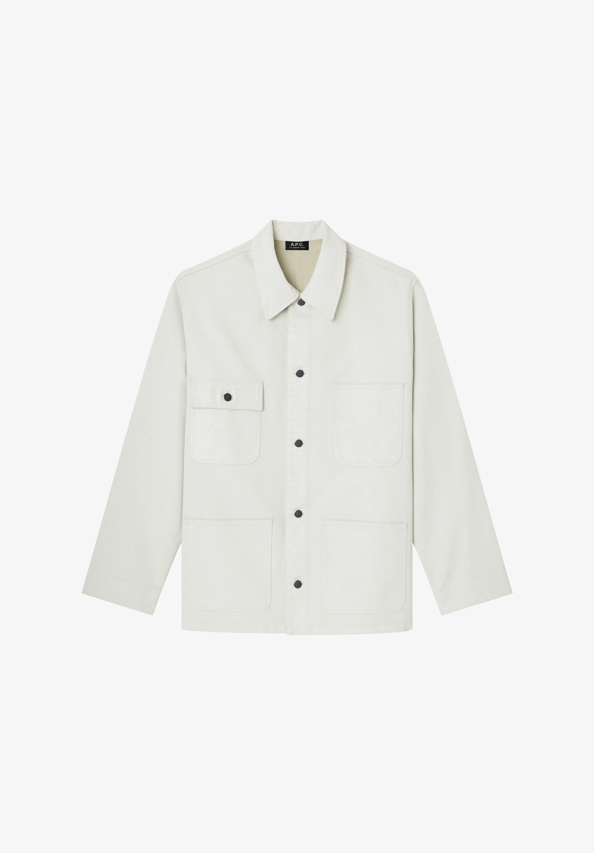 Veste surchemise ample - Craie