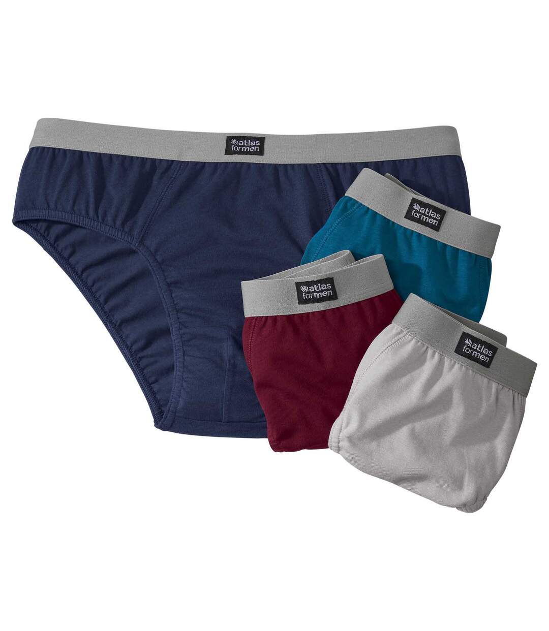 Lot de 4 Slips Unis