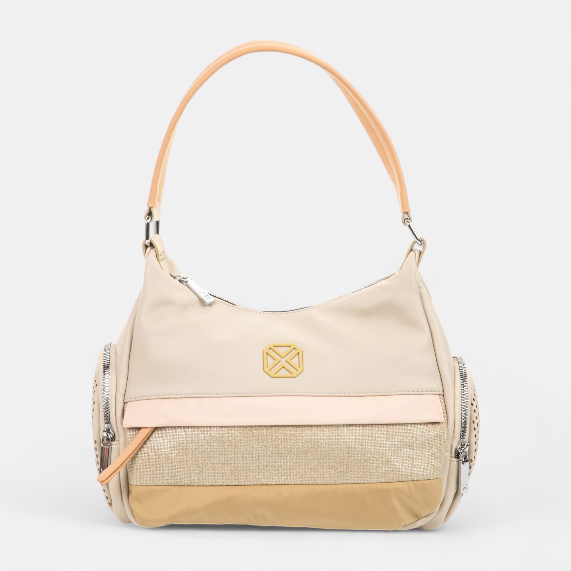 Sac à main beige