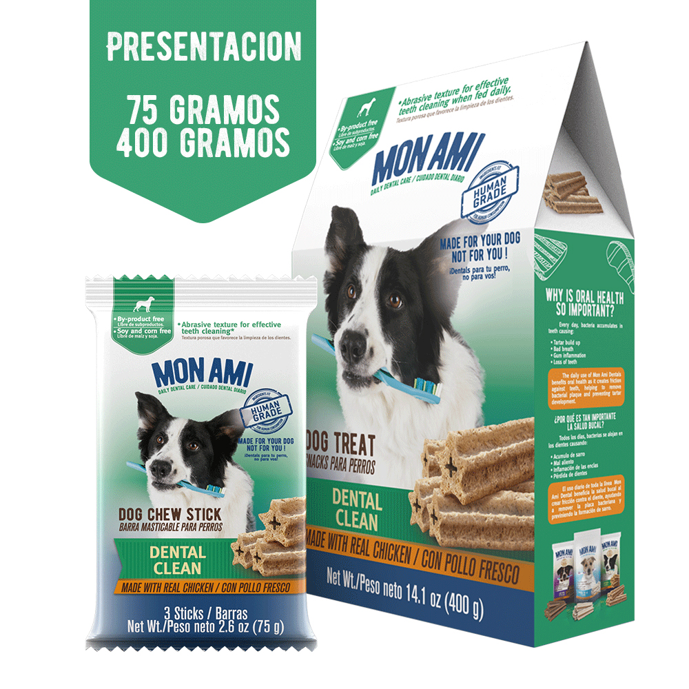 Dental Clean - Higiene Dental para Cães. Fabricado na Argentina.