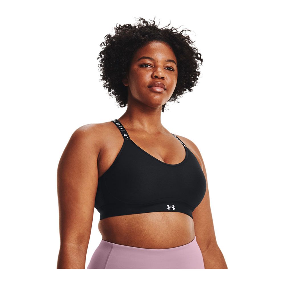 Under Armour INFINITY LOW - Brassière Femme noir