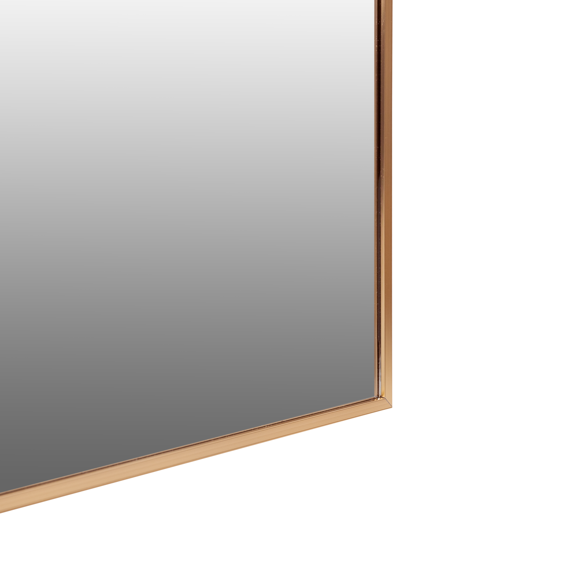 Passpiegel arched 50x150 - brons