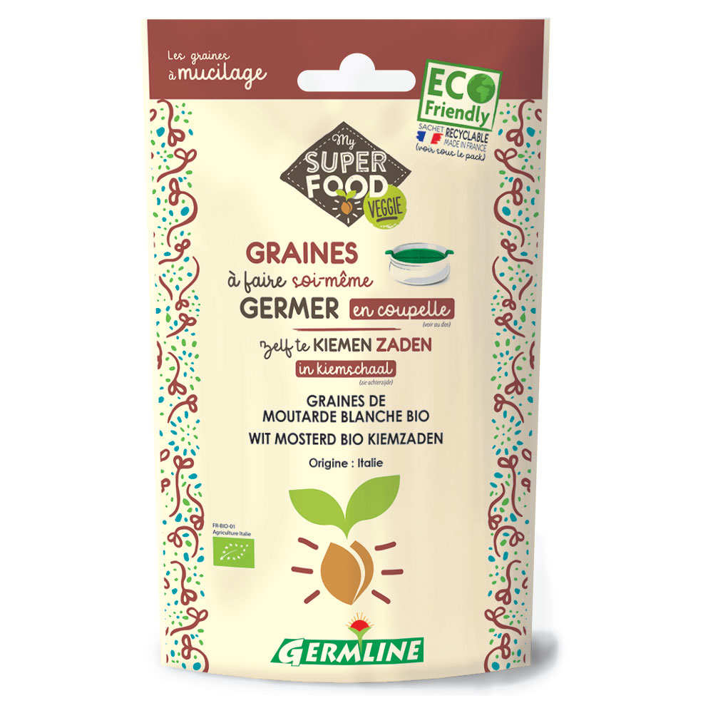 Moutarde bio - Graines à germer