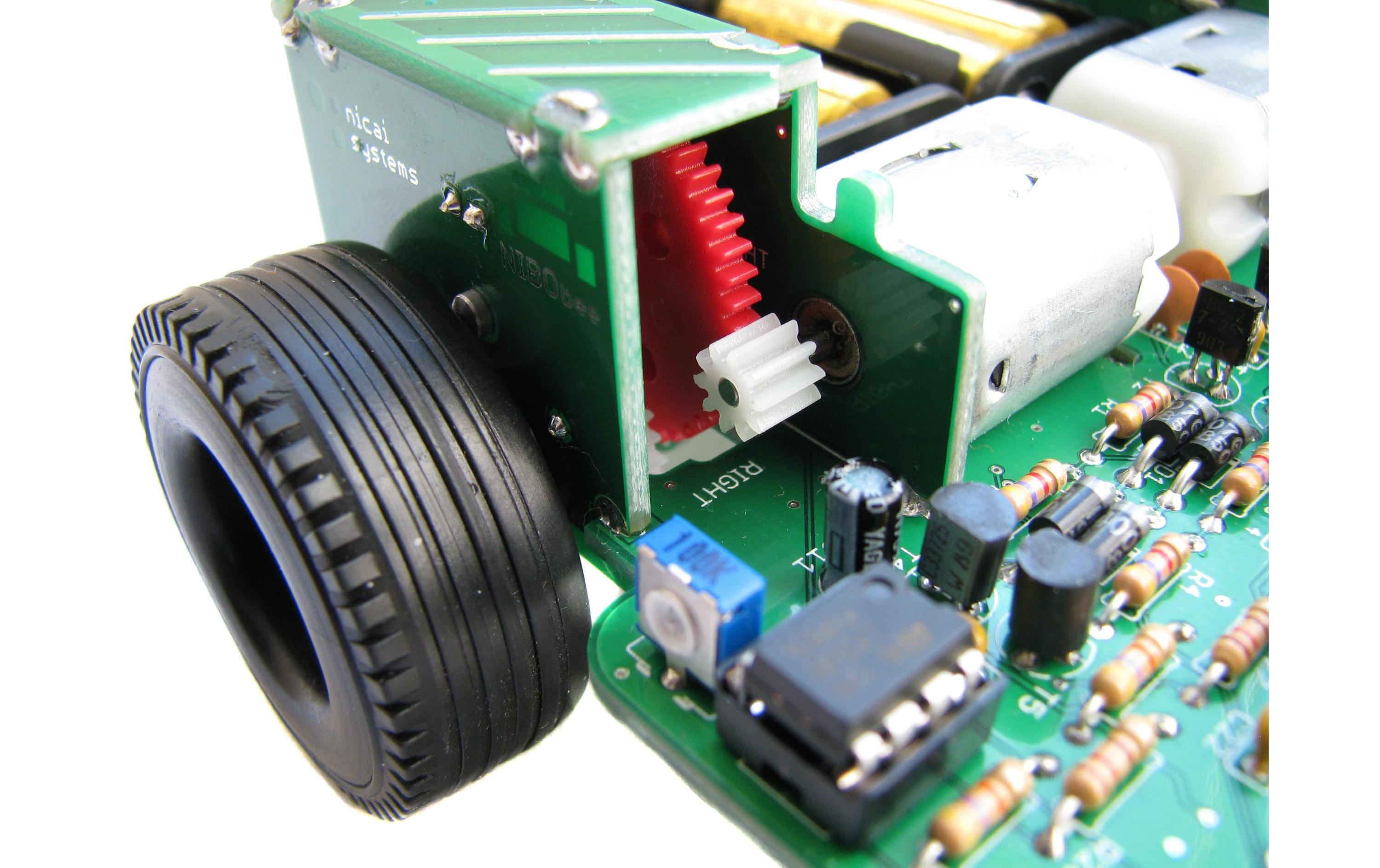 Bausatz NIBObeeProgrammierbarer Roboterbausatz zum Selberlöten