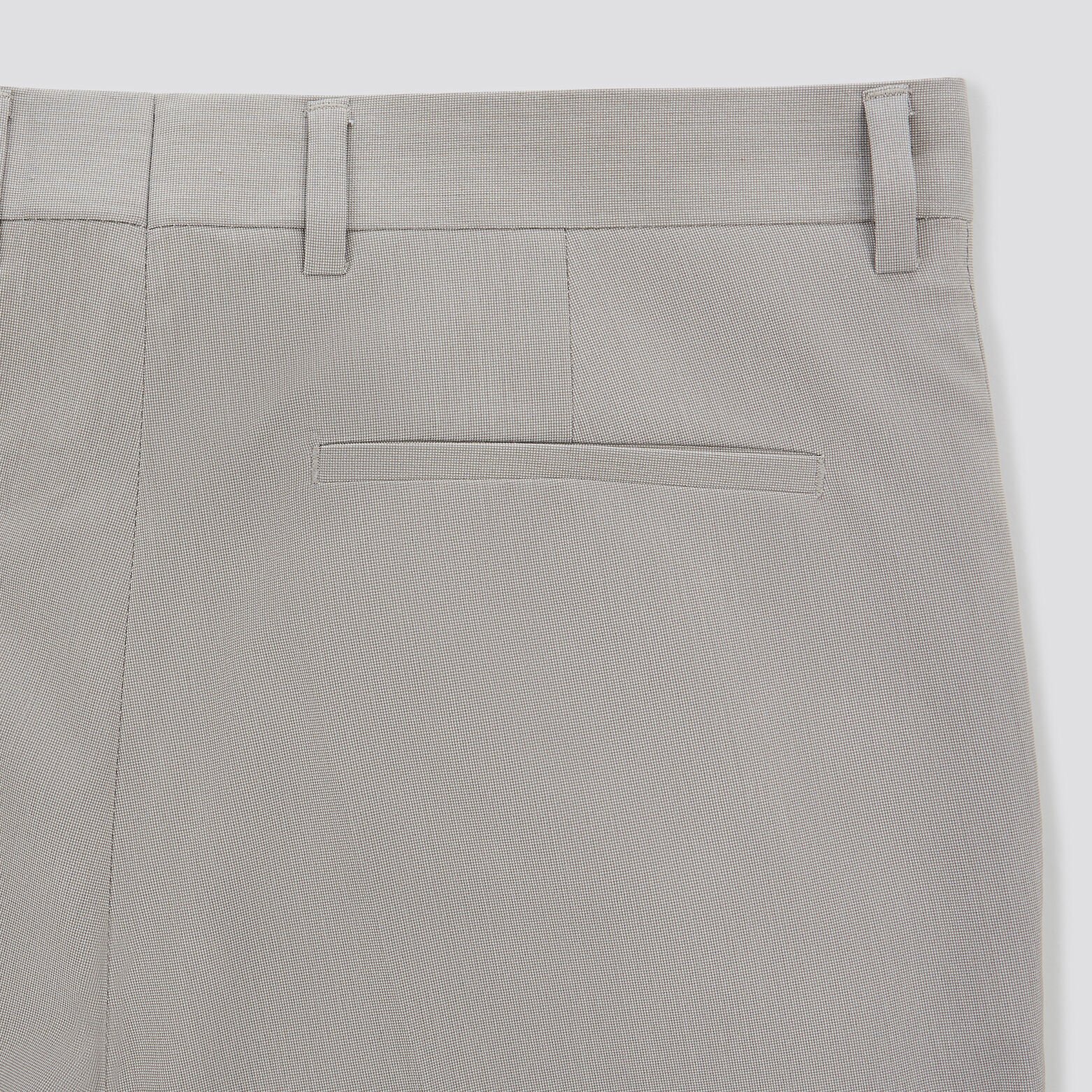 Pantalon de costume slim biton Beige