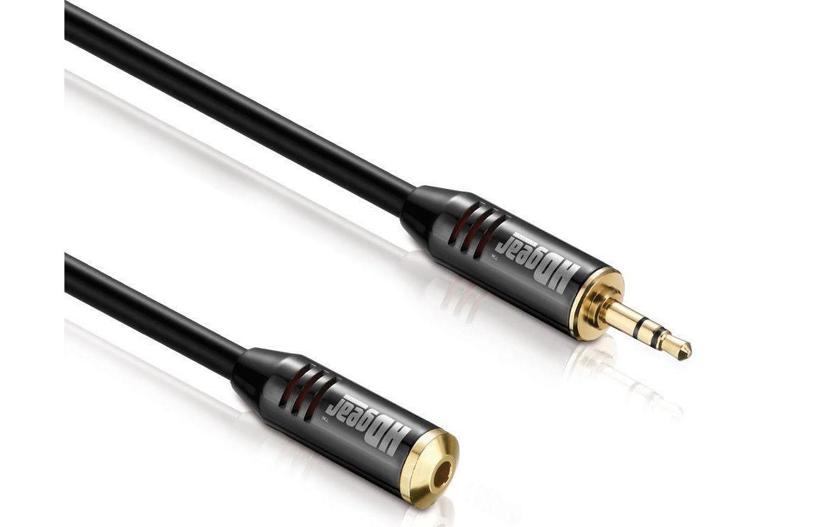 Audio-Kabel Premium 3.5 mm Klinke - 3.5 mm Klinke 1 mStereo-Klinken-Verlängerungskabel