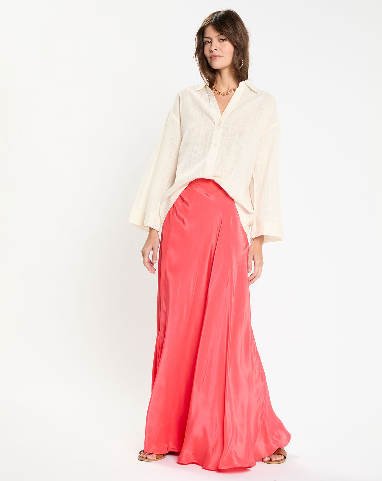 Stella Forest Jupe longue Sorella corail