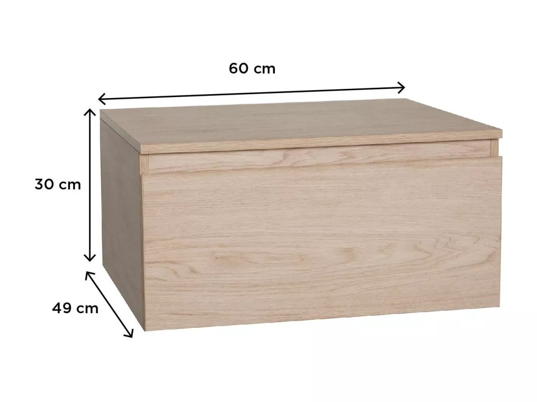 Meuble tiroir /Module de rangement Salle de Bain WILL