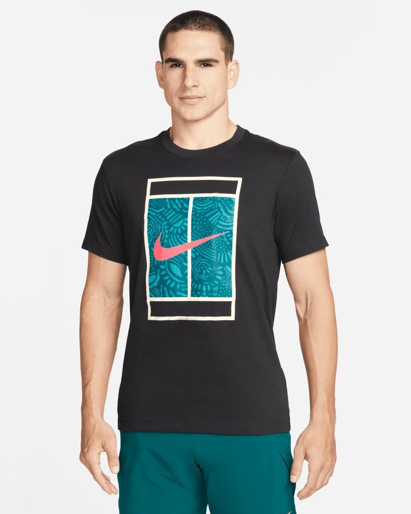 T-shirt Nike NikeCourt Noir pour homme