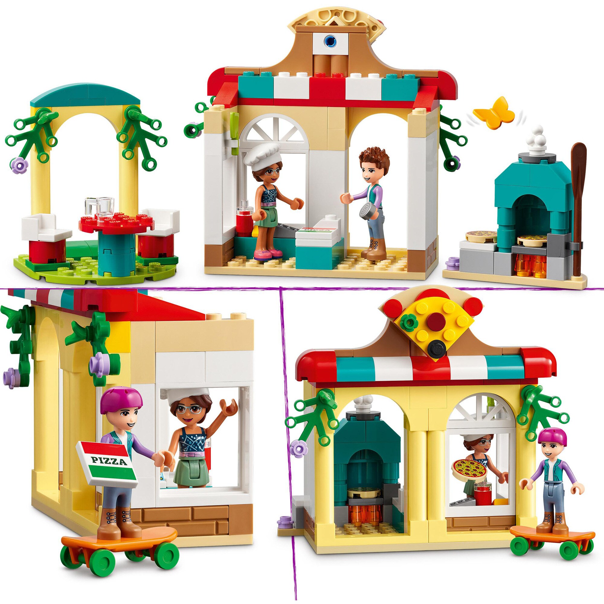 LEGO Konstruktionsspielzeug Friends Heartlake City Pizzeria