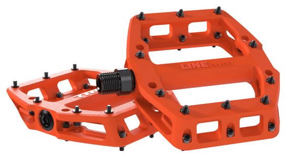 Paire de Pédales Plates Trek Line Elite Orange