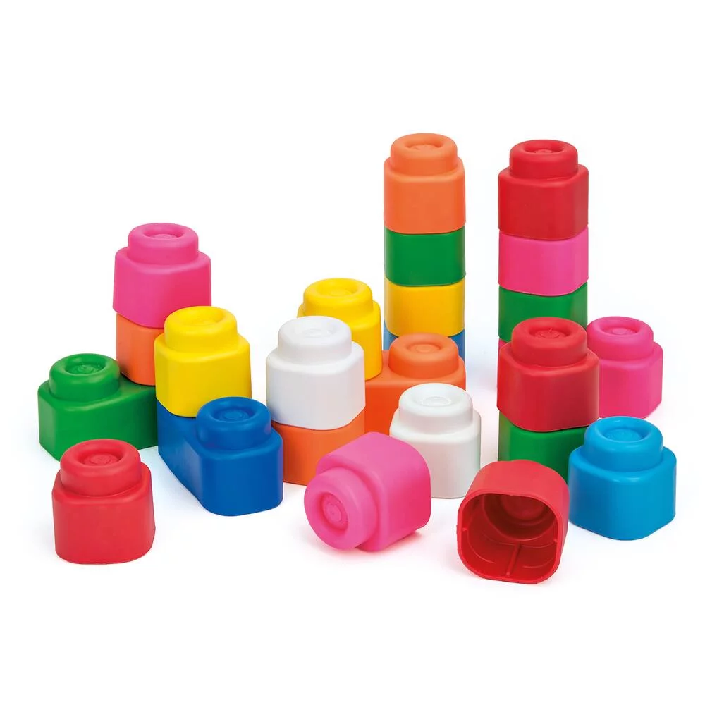 CLEMMY - BRIQUES BABY - SAC SOUPLE 24 PIECES