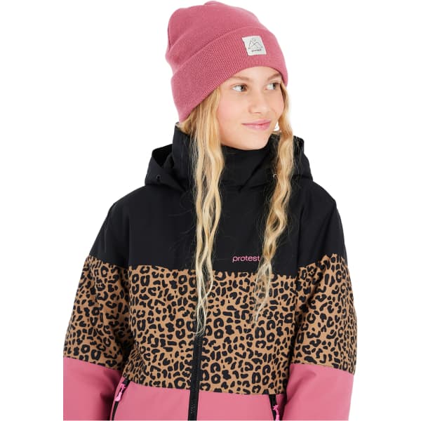Veste de ski PROTEST PRTFUGEE JR SNOWJACKET ROSE DUST