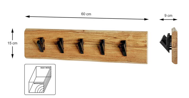 Linea Natura Wandgarderobe RIVERA