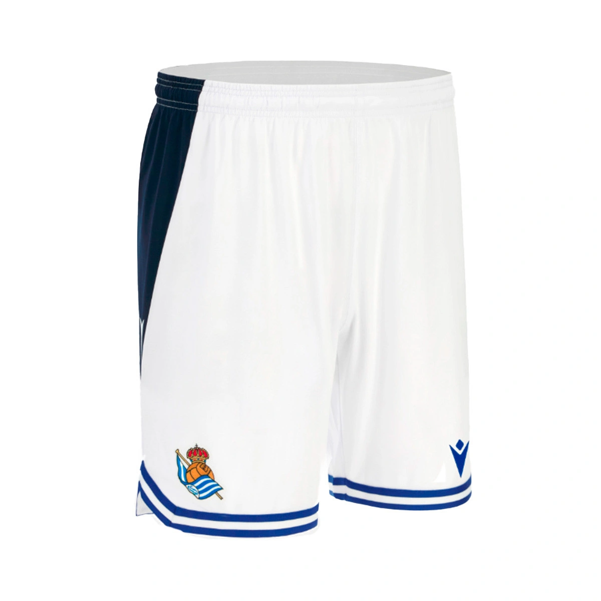 Calções Macron Real Sociedad Primeiro Equipamento 2025-2026 Criança