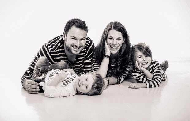 Familien Fotoshooting Ostfildern für 7
