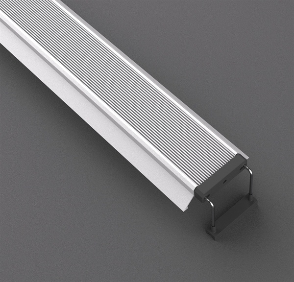 Metalen Zijstrip met Spiegel voor B-Serie 120-140cm