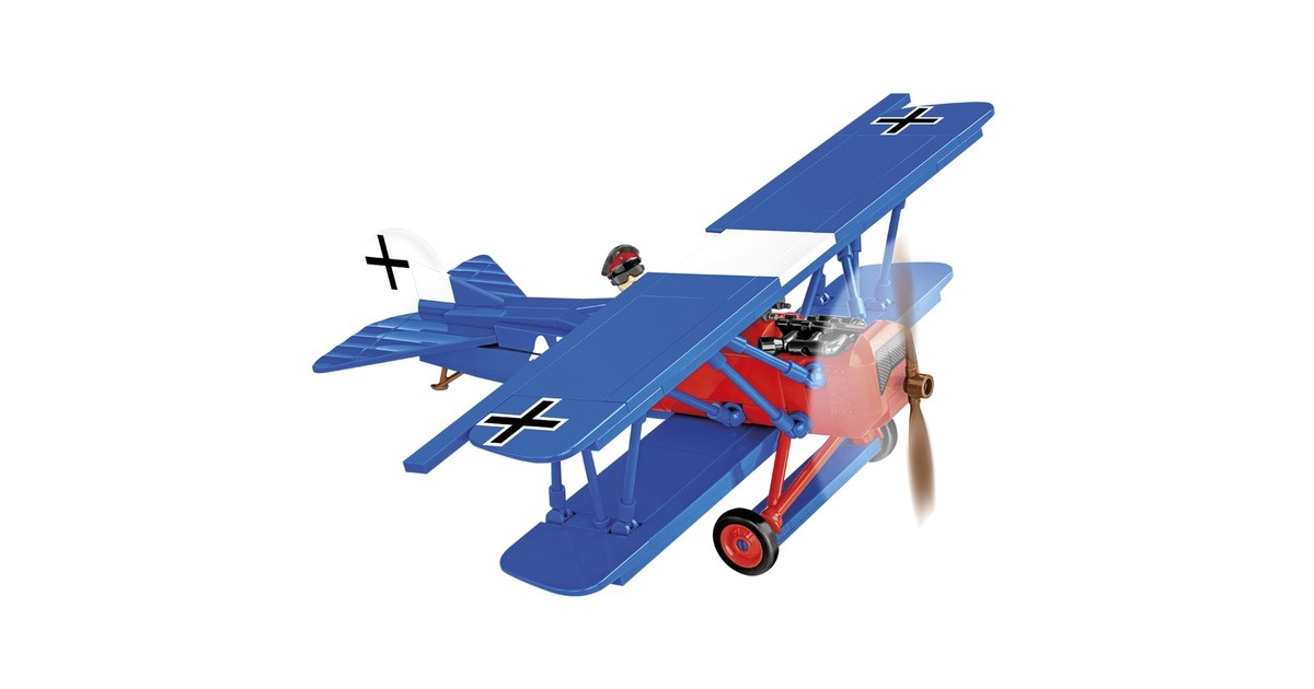 COBIHistorical Collection - Fokker D.VII Constructiespeelgoed  (Schaal 1:32)