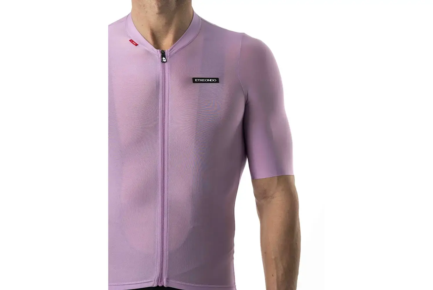 Etxeondo Alde Metalic Fietsshirt Korte Mouwen Paars Heren