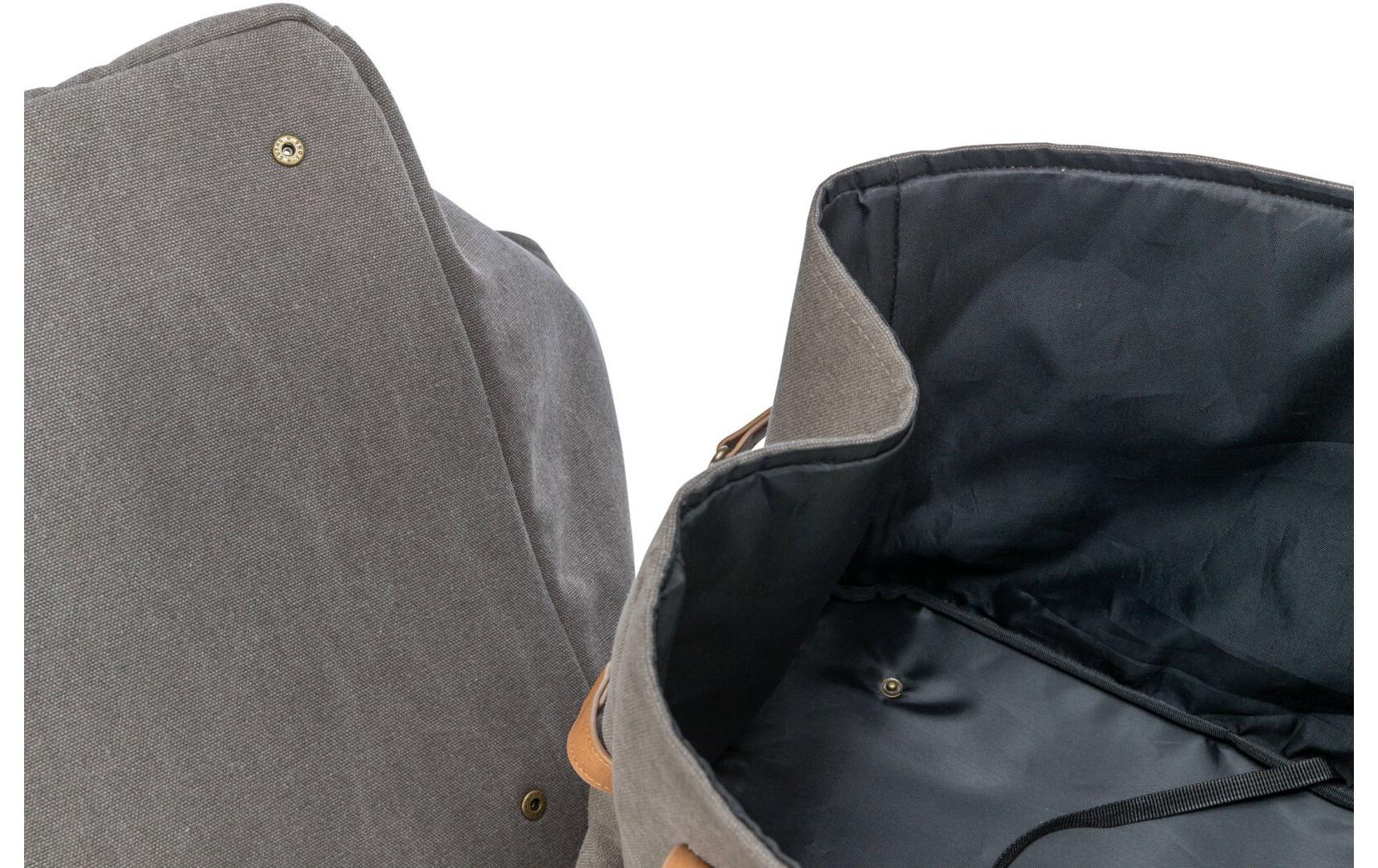 Tiertransport-Tasche Rachel, 25 × 30 × 40 cm, Grau/HellbraunTransporttasche
