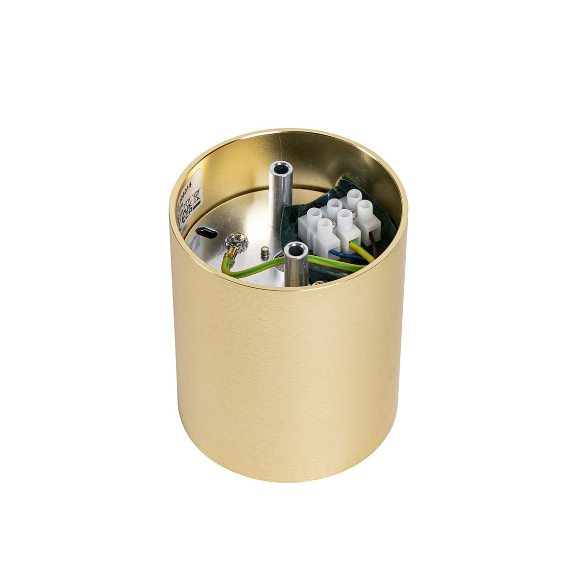 Design opbouwspot goud GU10 50mm - Tubo Honey