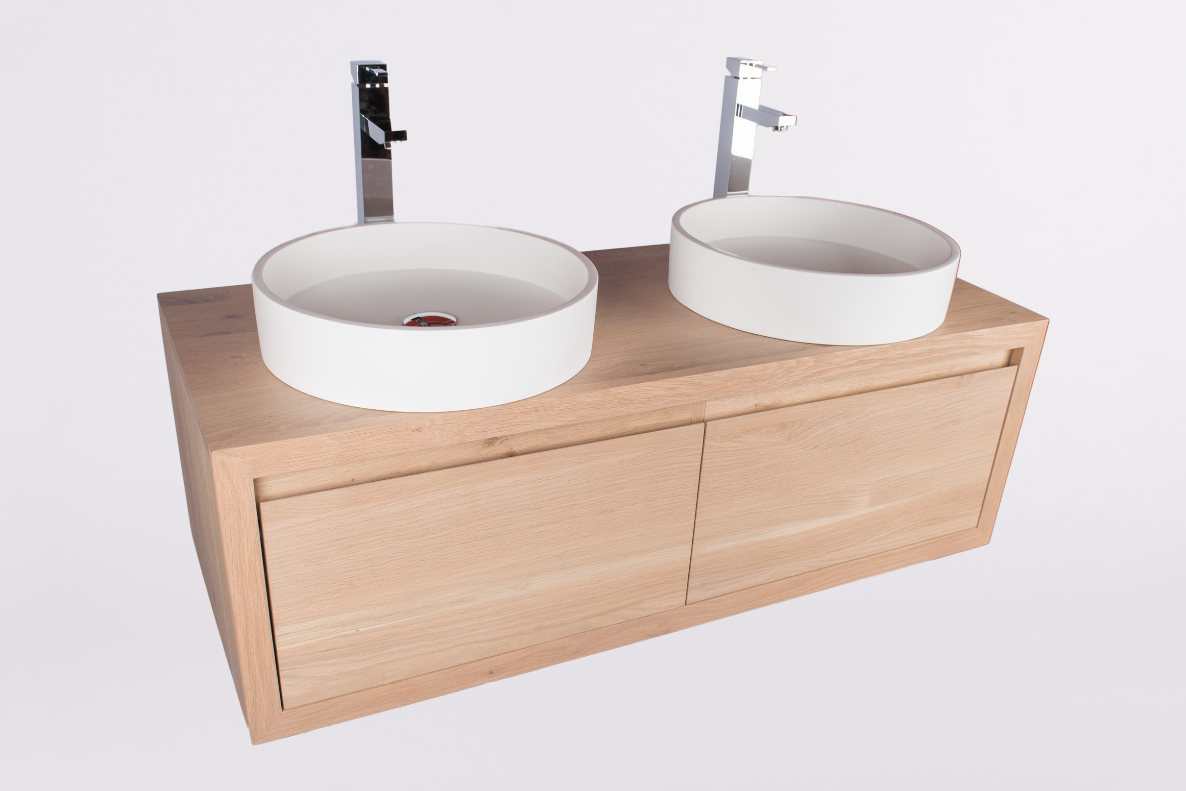 B-Stone Livingstyle badkamermeubel 120cm massief eiken