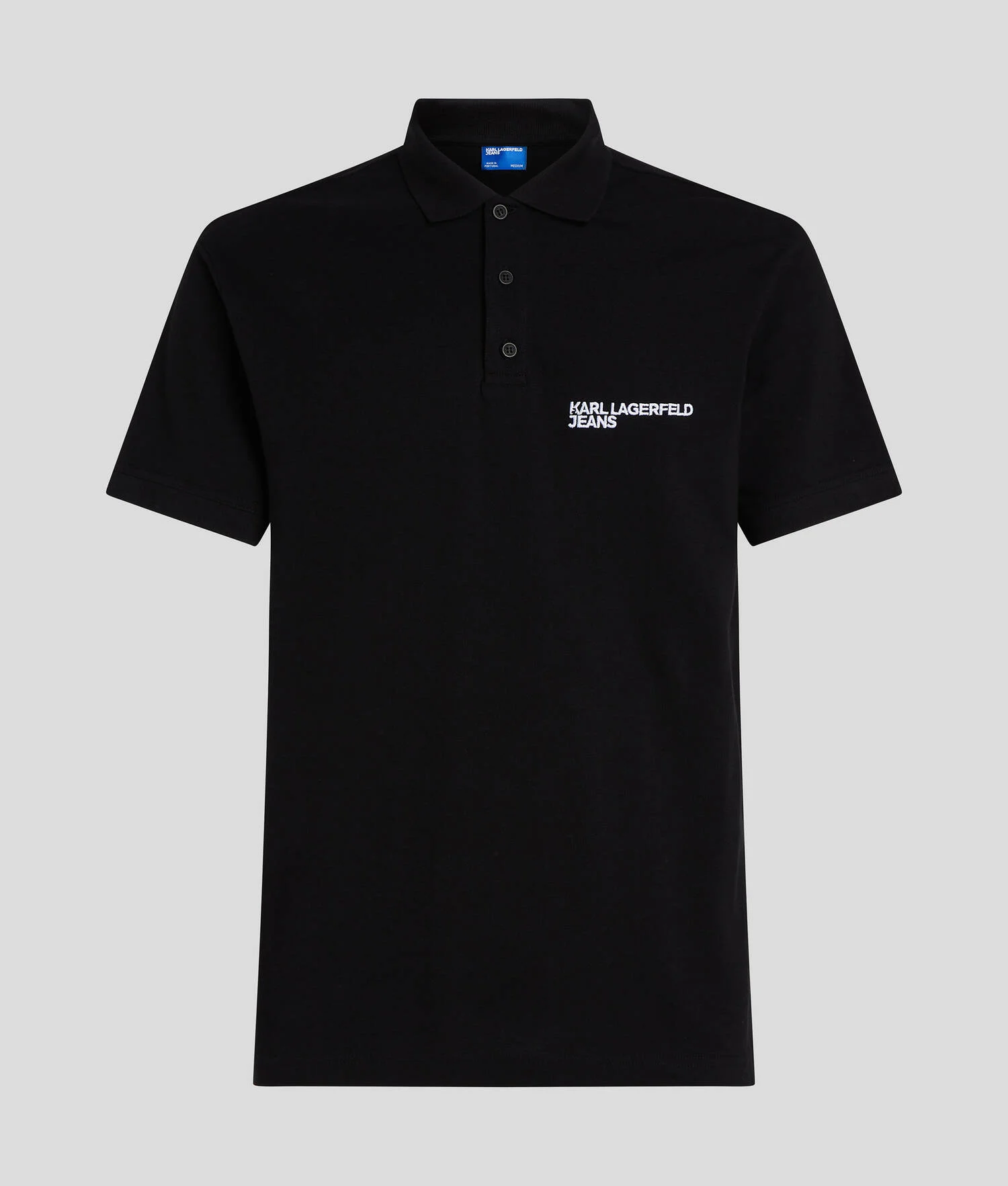 POLO AVEC LOGO KLJ - Noir