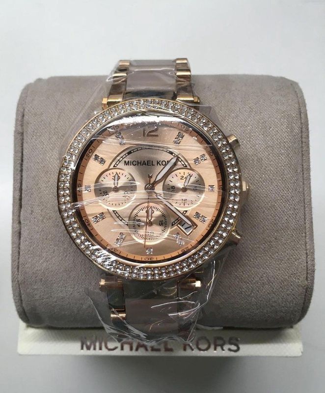 Michael Kors - Brooks - Dameshorloge - Roségoud - Roestvrijstaal