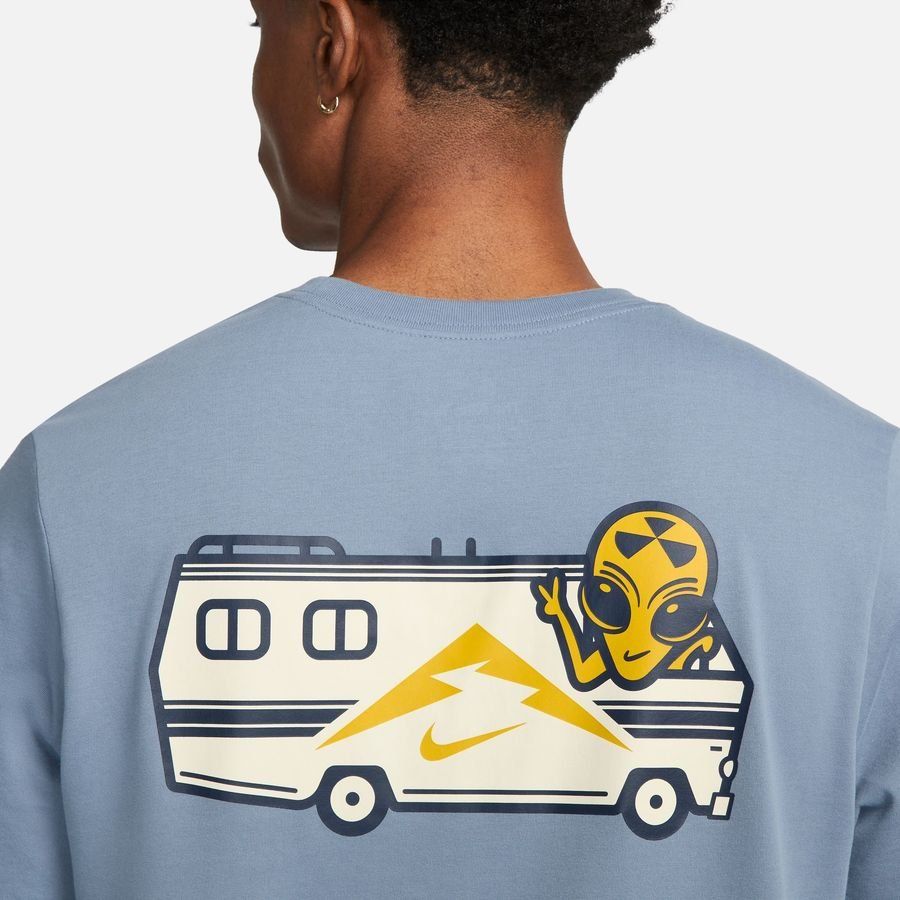 Nike T-shirt Running Dri-FIT Trail - Bleu