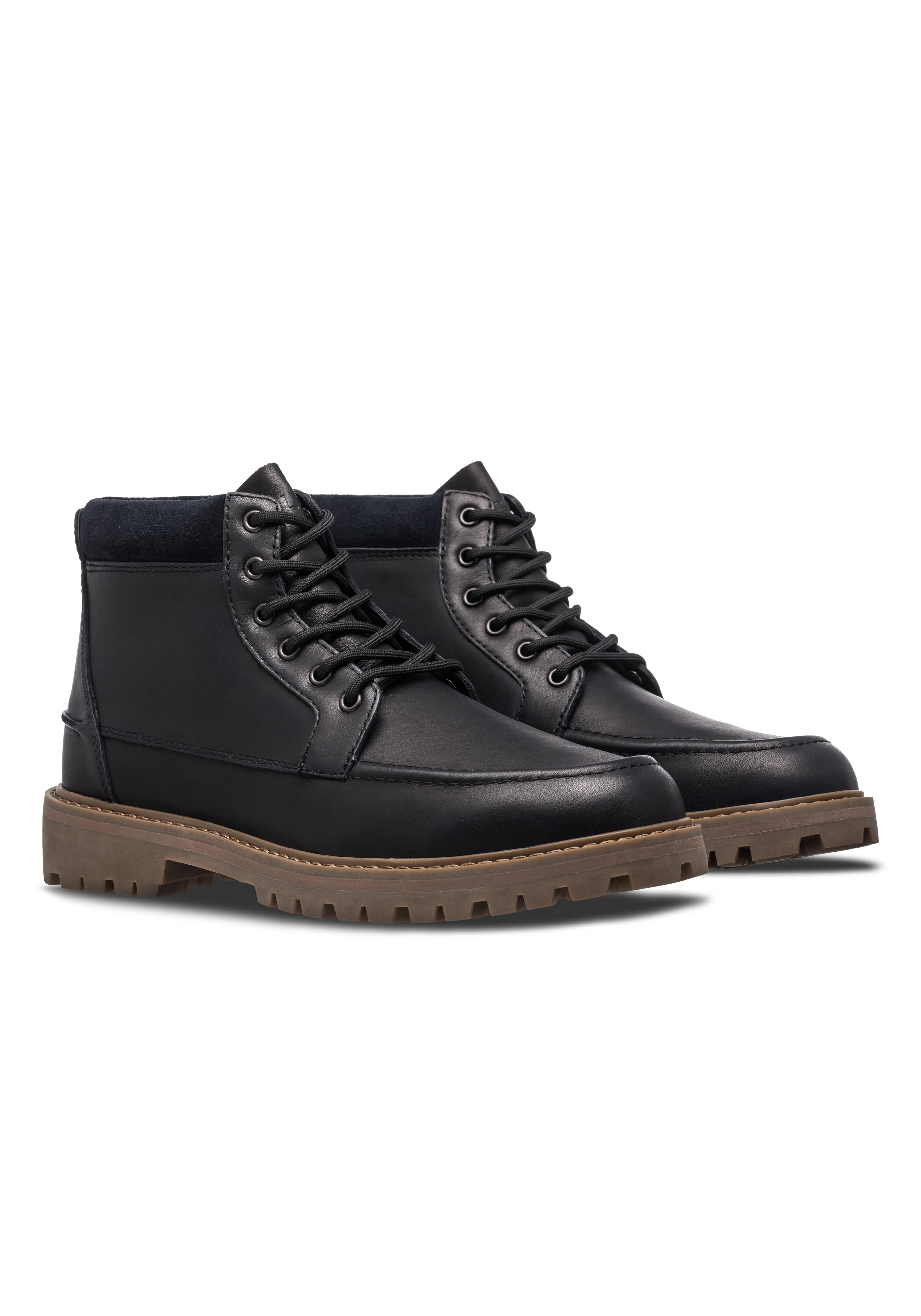 Clae Schuhe Romare Antique Black Leather