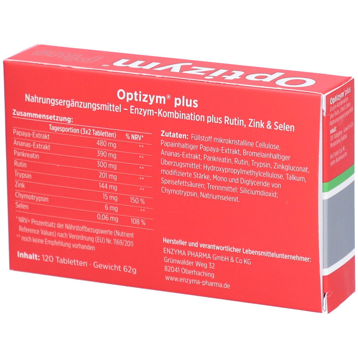 OPTIZYM hochkonzentrierter Enzym-Komplex