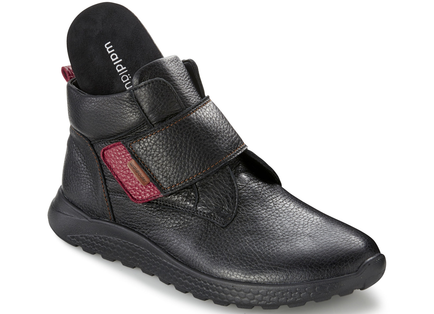 Waldläufer Stiefelette aus hochwertigem Hirschleder