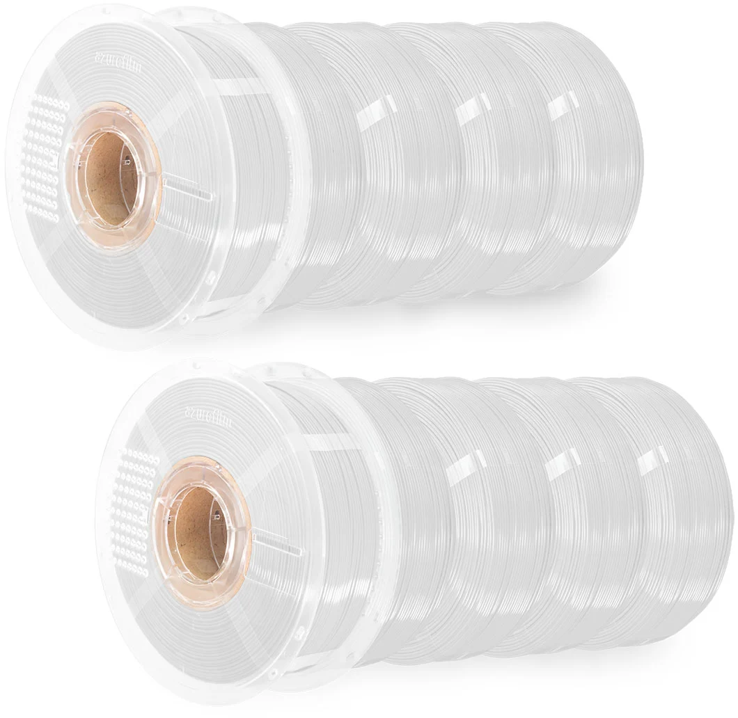 AzureFilm  PETG SUPER PACK White, 1,75 mm (10.000 g)    PETG Hyper Speed Filamente im Vorteilspaket!
